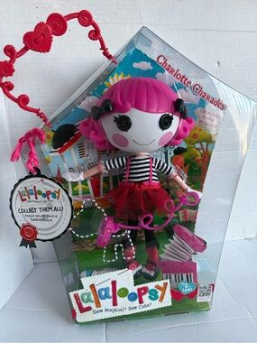 Lalaloopsy Charlotte Charades Mime Doll Full Size 12” RARE HTF NIB